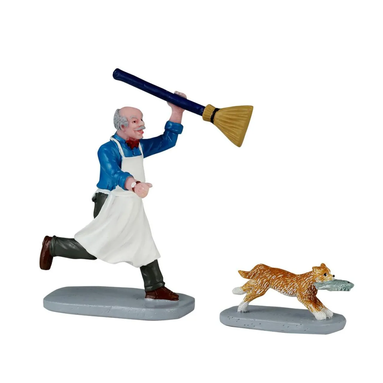 Village De Noël Lemax|LEMAX Accessoire (H7,6 cm) Le chat Voleur de poisson