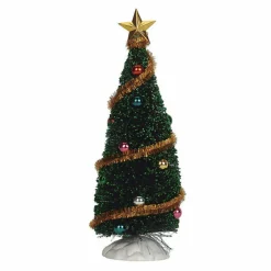 Village De Noël Lemax|LEMAX Accessoire (H16 cm) Sapin de Noël décoré
