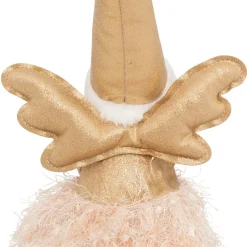 Père Noël, Animaux Et Personnage|Déco Et Objet Lumineux|JJA Ange de Noël lumineux à piles (H48 cm) Fée clair de lune assise Dée Or