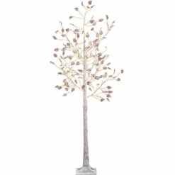 Personnage, Objet Grand Format|Arbre Lumineux|EMINZA Arbre lumineux 600 LED (H210 cm) Peuplier Elissa Blanc chaud