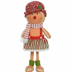 Père Noël, Animaux Et Personnage|KAEMINGK Bonhomme Pain d'épices (H55 cm) Mlle Milie Multicolore