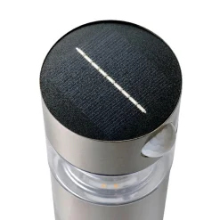 Luminaire Jardin|Eclairage Extérieur|#N/A Borne de jardin solaire 150 lumens (H30 cm) Premium Argent Gris