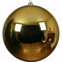 Boule Grand Format|Boule De Noël|KAEMINGK Boule de Noël (D200 mm) Alpine Or