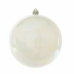 Boule Grand Format|Boule De Noël|KAEMINGK Boule de Noël (D200 mm) Alpine Blanc irisé