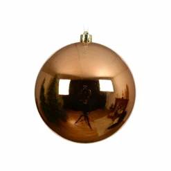 Boule Grand Format|Boule De Noël|KAEMINGK Boule de Noël (D140 mm) Alpine Cognac
