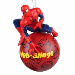 Déco De Noël Disney|Boule De Noël|CHRISTMAS INSPIRATIONS Boule de Noël (D130 mm) Disney Spiderman Rouge