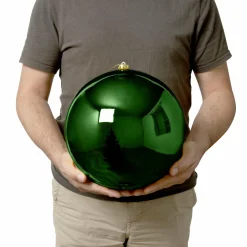 Boule Grand Format|Boule De Noël|EMINZA Boule de Noël (D250 mm) New Alpine Vert sapin