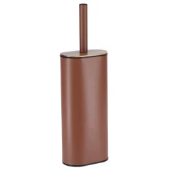 Accessoire Wc|TENDANCE Brosse WC couvercle acacia Season Color Ambre