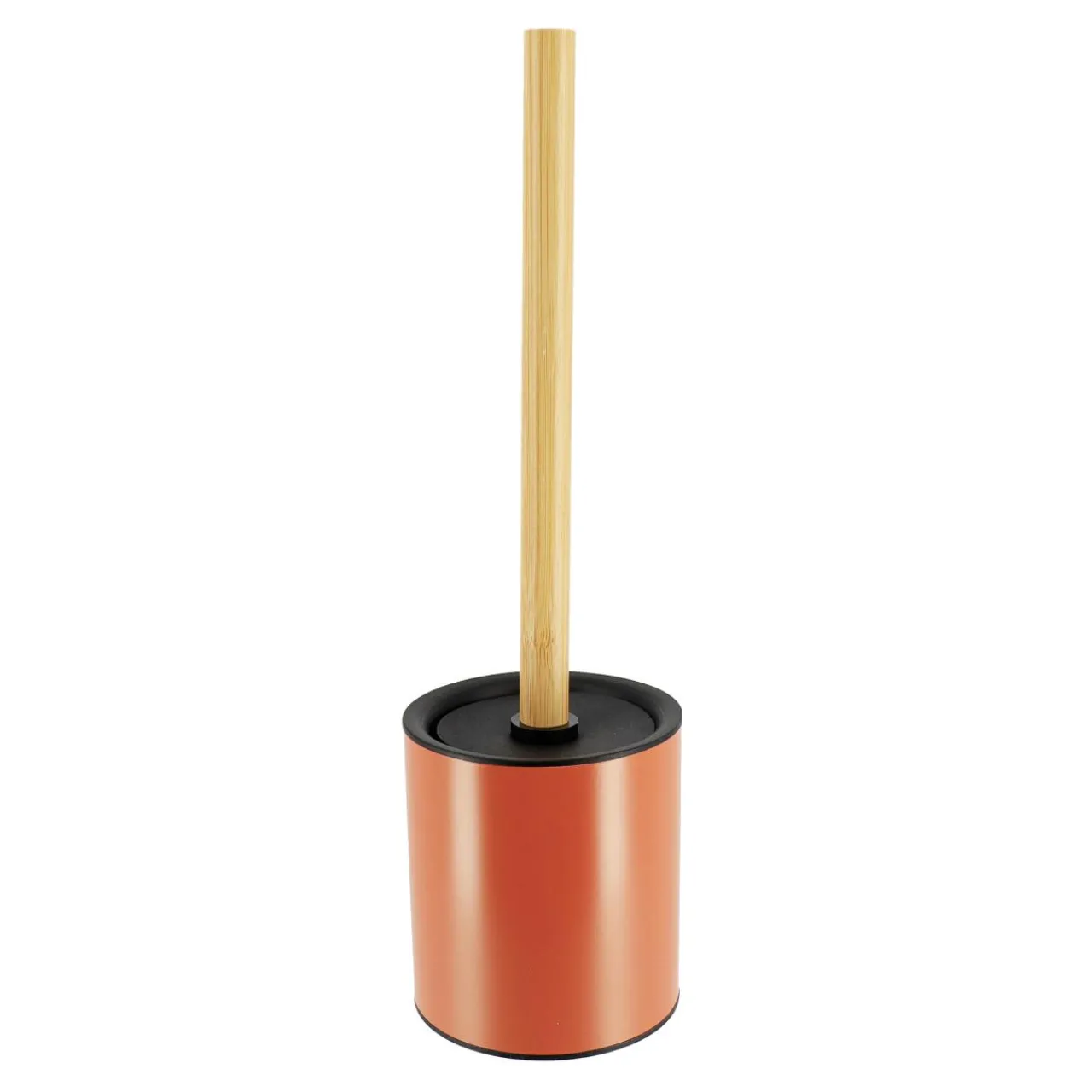 Accessoire Wc|TENDANCE Brosse WC métal Purebamboo Terracotta