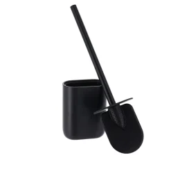 Accessoire Wc|TENDANCE Brosse WC ovale Japandi Noir