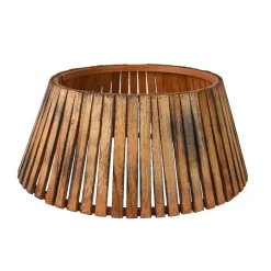 Cache Pied Sapin|EMINZA Cache pied de sapin (D70 cm) Paulownia Bois Naturel