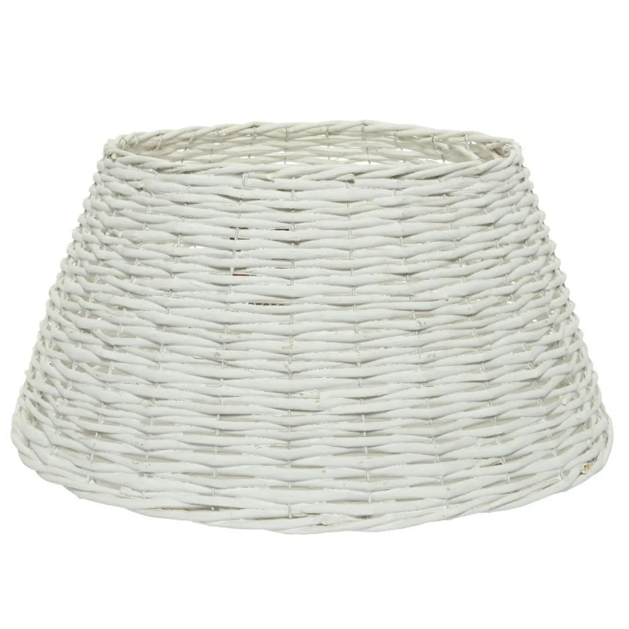 Cache Pied Sapin|KAEMINGK Cache pied de sapin en osier (D70 cm) Saule tressé Blanc