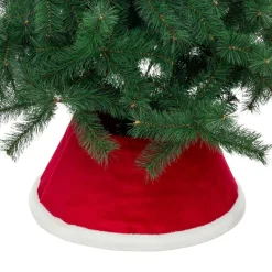 Cache Pied Sapin|JJA Cache-pied de sapin (D56 cm) Noël douceur Rouge