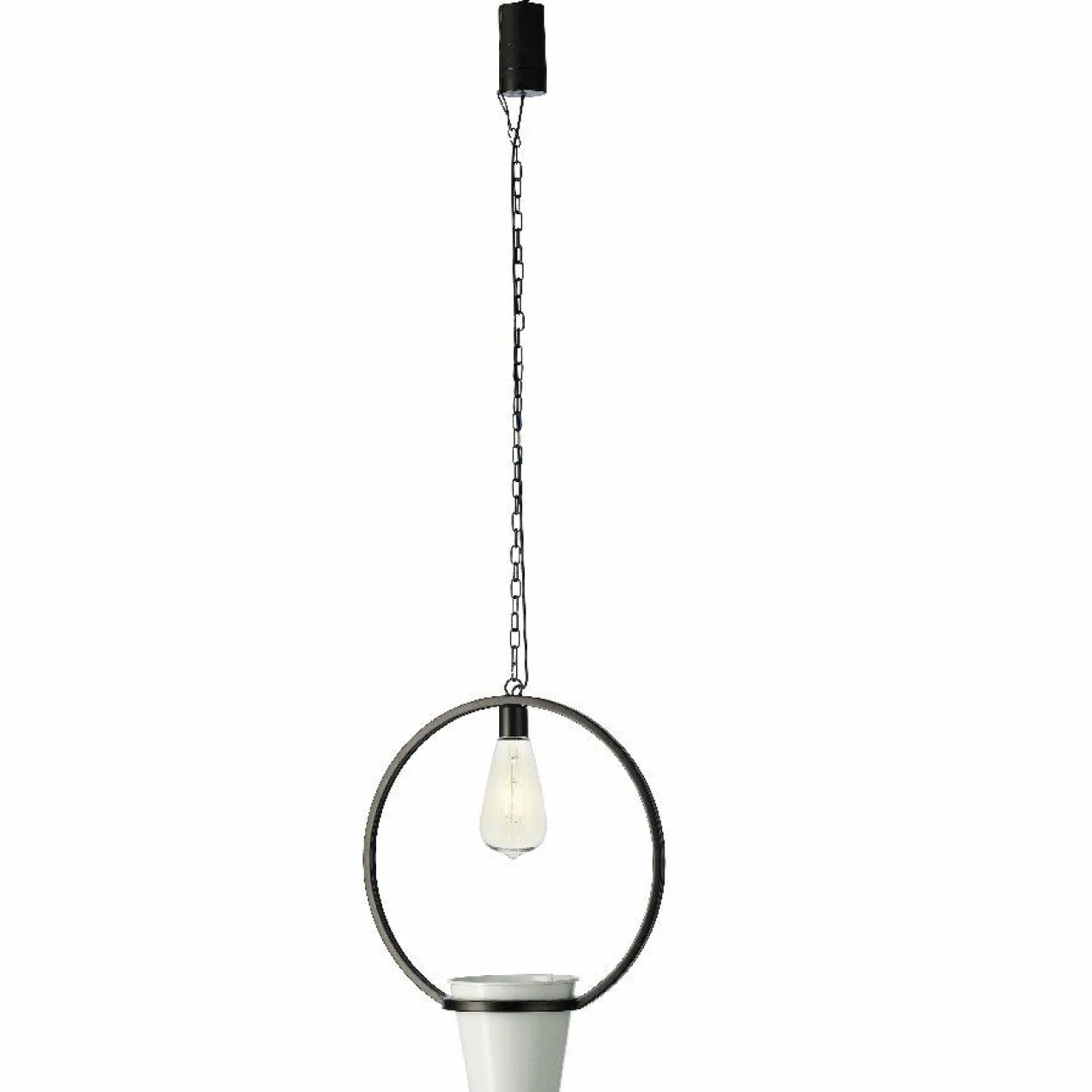 Déco Extérieur Et Cache-Pot|Déco Extérieur Et Cache-Pot|#N/A Cache-pot lumineux à suspendre (H98 cm) LED Jiny - Blanc