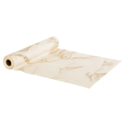 Nappe Et Chemin De Table|FEERIC LIGHTS Chemin de table (300 x 28 cm) Marbré Blanc