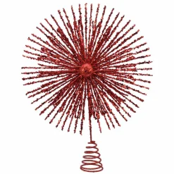 Cimier De Sapin|KAEMINGK Cimier de sapin Rayons Rouge