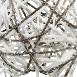 Cimier De Sapin|Feeric Lights & Christmas Cimier de sapin Rotin pailleté Blanc