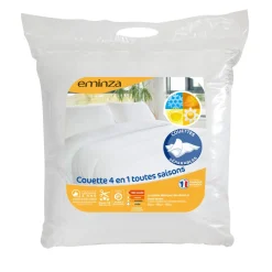 Couette, Oreiller, Traversin|EMINZA Couette (140 x 200 cm) 4 Saisons he Blanc
