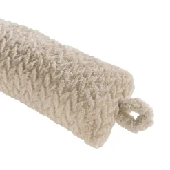 Coussin Bas, Bloc Porte|douceur d'intu017drieur Coussin bas de porte flanelle (80 x 10 cm) Flanela Beige