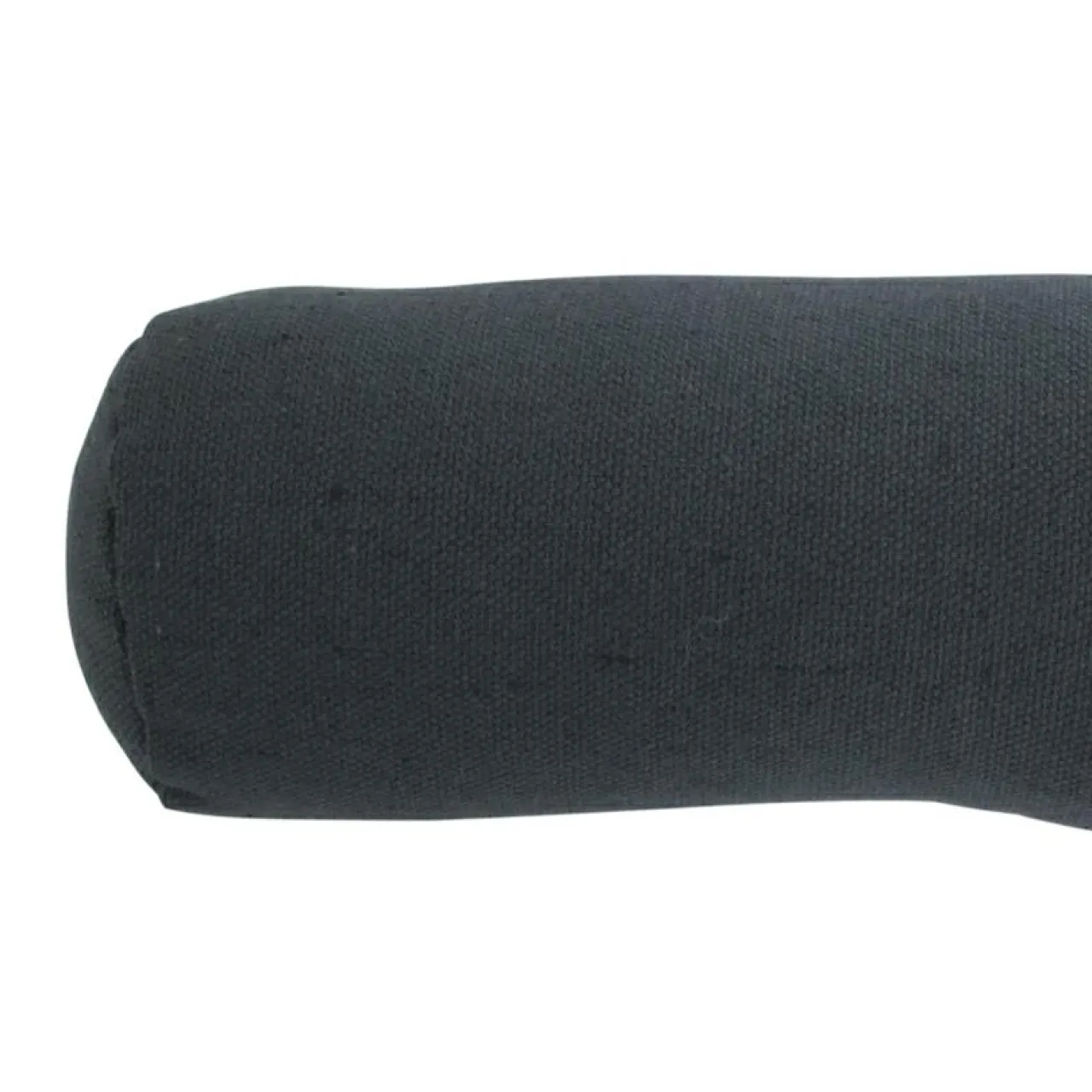 Coussin Bas, Bloc Porte|LUANCE Coussin bas de porte polycoton (L80 x 7,5 cm) Aimanté Gris foncé