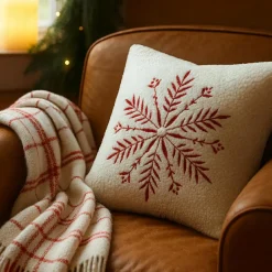 Coussin Et Housse|STOF Coussin carré (45 x 45 cm) Bessey Ecru