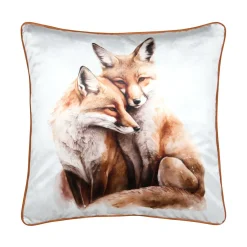 Coussin Et Housse|STOF Coussin carré (50 x 50 cm) Faune Orange