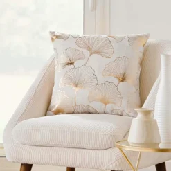 Coussin Et Housse|douceur d'intu017drieur Coussin carré (45 x 45 cm) Kenzy Or