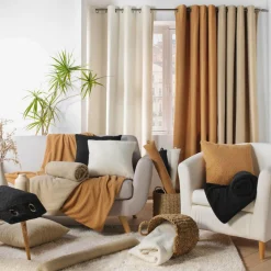 Coussin Et Housse|douceur d'intu017drieur Coussin carré bouclette (45 cm) Wooly Beige