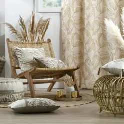 Coussin Et Housse|STOF Coussin carré coton (40 x 40 cm) Hemera Beige Naturel