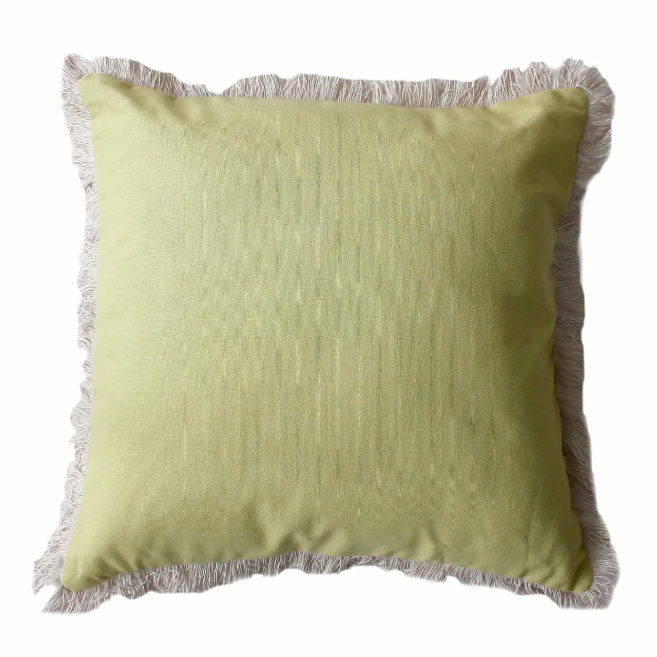 Coussin Et Housse|ENJOY HOME Coussin carré coton (40 x 40 cm) Herbier uni Vert tilleul