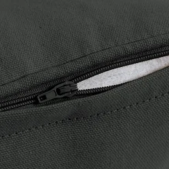 Coussin Et Housse|EMINZA Coussin carré coton (40 x 40 cm) Pixel Gris Anthracite