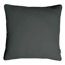 Coussin Et Housse|EMINZA Coussin carré coton (60 x 60 cm) Pixel Gris Anthracite
