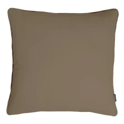 Coussin Et Housse|EMINZA Coussin carré coton (60 x 60 cm) Pixel Taupe
