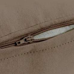 Coussin Et Housse|EMINZA Coussin carré coton (60 x 60 cm) Pixel Taupe