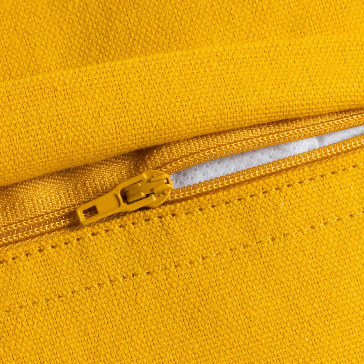 Coussin Et Housse|EMINZA Coussin carré coton (40 x 40 cm) Pixel Jaune moutarde