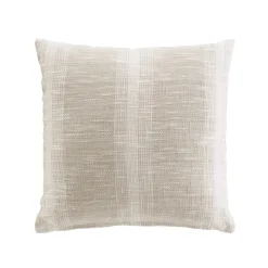 Coussin Et Housse|douceur d'intu017drieur Coussin carré coton (45 x 45 cm) Island Ecru