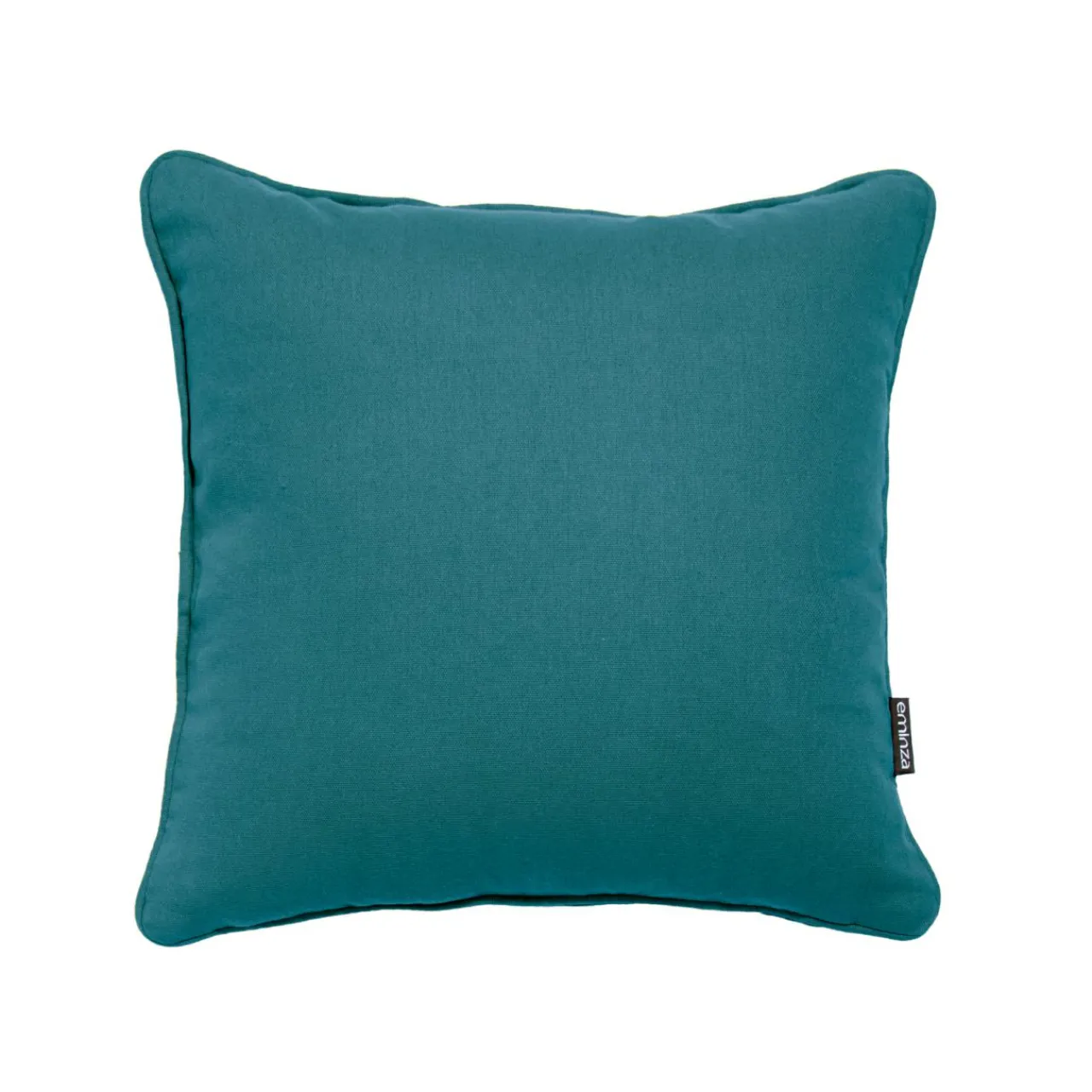 Coussin Et Housse|EMINZA Coussin carré coton (40 x 40 cm) Pixel Bleu canard