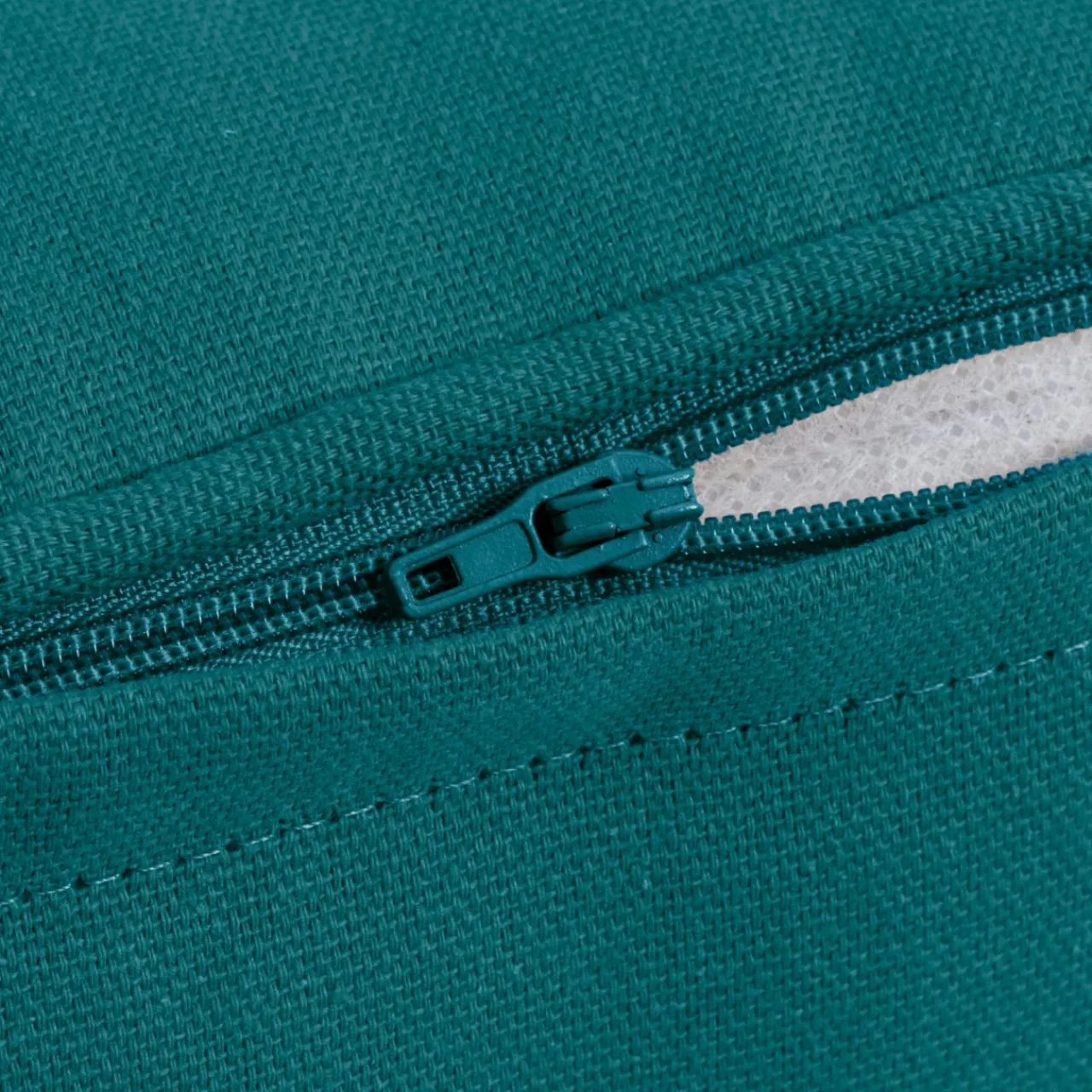 Coussin Et Housse|EMINZA Coussin carré coton (40 x 40 cm) Pixel Bleu canard