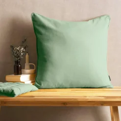 Coussin Et Housse|EMINZA Coussin carré coton (60 x 60 cm) Pixel Vert menthe