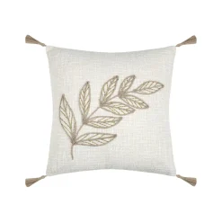 Coussin Et Housse|STOF Coussin carré coton (40 x 40 cm) Hemera Ecru