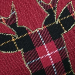 Coussin Et Housse|STOF Coussin carré coton (45 x 45 cm) Finna Rouge