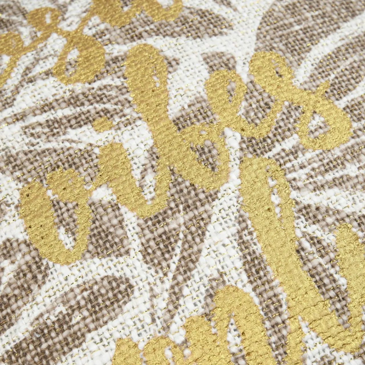 Coussin Et Housse|STOF Coussin carré coton (40 x 40 cm) Hemera Taupe