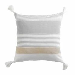 Coussin Et Housse|douceur d'intu017drieur Coussin carré coton (40 x 40 cm) Iliade Blanc