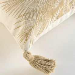 Coussin Et Housse|douceur d'intu017drieur Coussin carré coton (45 x 45 cm) Dune Ecru