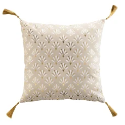 Coussin Et Housse|douceur d'intu017drieur Coussin carré coton (40 x 40 cm) Rafina Beige