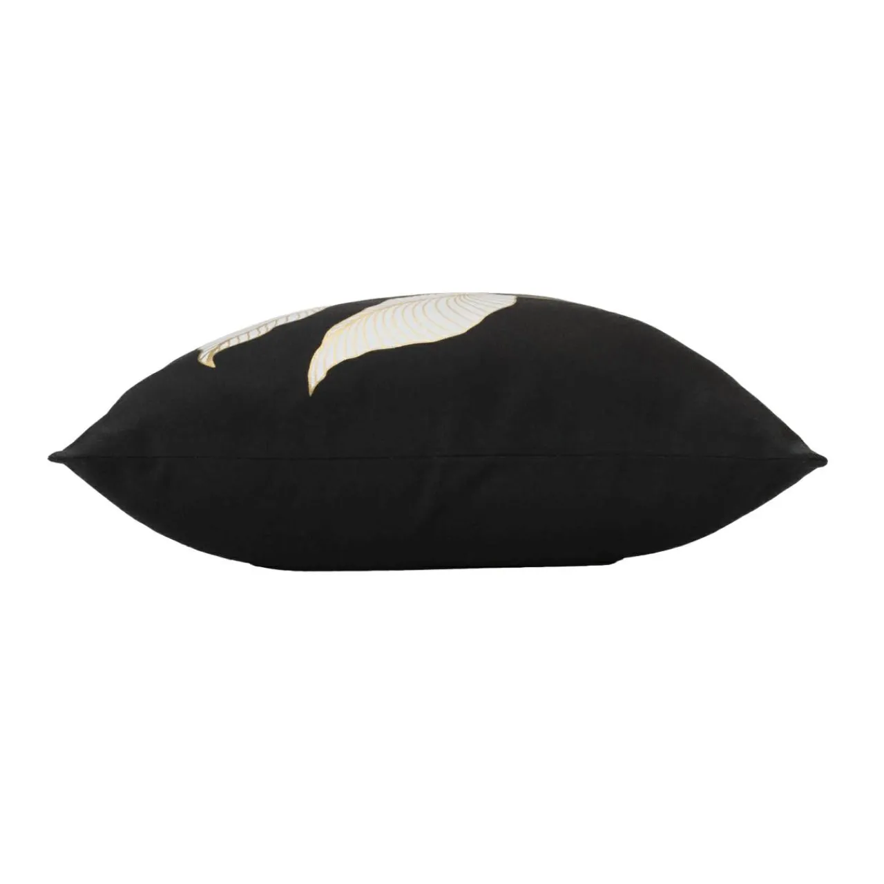 Coussin Et Housse|DOUCEUR D'INTERIEUR Coussin carré coton (45 x 45 cm) Jill Noir