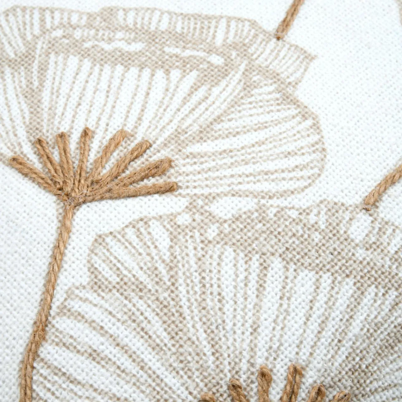 Coussin Et Housse|STOF Coussin carré coton (45 x 45 cm) Oriana Ecru