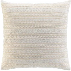 Coussin Et Housse|douceur d'intu017drieur Coussin carré coton tissé (60 x 60 cm) Ilies Beige