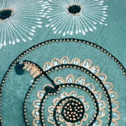 Coussin Et Housse|STOF Coussin carré en coton (45 x 45 cm) Barbade Vert céladon