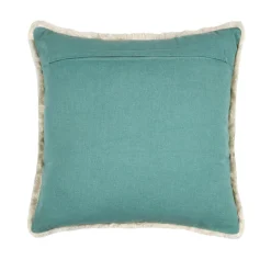 Coussin Et Housse|STOF Coussin carré en coton (45 x 45 cm) Barbade Vert céladon